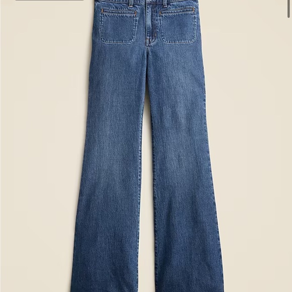 J. Crew Denim - J. Crew vintage flare jean lexi kay wash